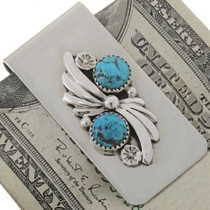 Navajo Silver Money Clip 27422