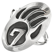 Bear Paw Ladies Sterling Ring 29736