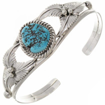 Navajo Turquoise silver Bracelet 25786