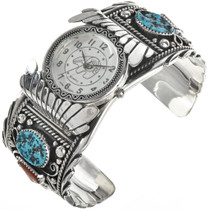 Native American Turquoise Watch 24447