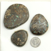  240 Carats PEEK A BOO Turquoise Cabochons Various Shapes