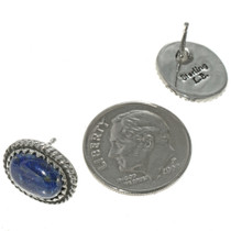 Navajo Blue Gemstone Post Earrings 28443