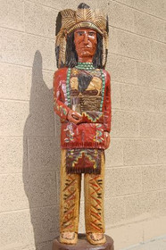 Red Coat Cigar Store Indian  33960