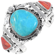Sterling Silver Ithaca Peak Turquoise Bracelet 28640