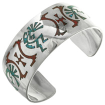 Hopi Kokopelli Cuff Bracelet 23064