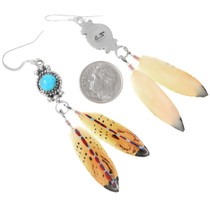 Native American Feather Earrings 29738