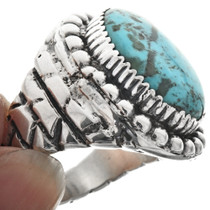 Ithaca Peak Turquoise Mens Ring  29676