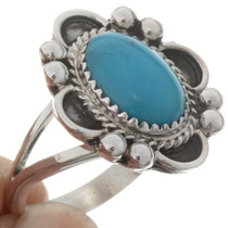 Ladies Turquoise Silver Ring 27370