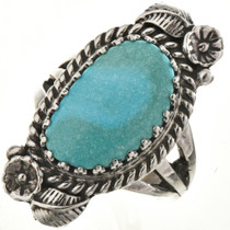 Navajo Royston Turquoise Ring 27811