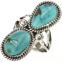 Genuine Turquoise Ladies Ring 28565