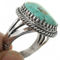 Number Eight Turquoise Ladies Ring 27807
