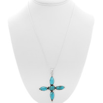 Turquoise Cross Necklaces for Sale 