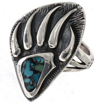 Bear Paw Turquoise  Ring 25501