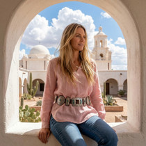 Sleeping Beauty Turquoise Concho Belt 20165