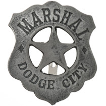 Marshal Dodge City Silver Badge 29194