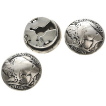 Button Covers - Silver