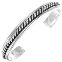 Twist Wire Sterling Silver Bracelet 12739