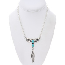 Genuine Turquoise Navajo Necklace 28025
