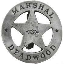 Deadwood Marshal Silver Badge 29184