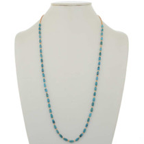 Turquoise Melon Shell Necklace 26822