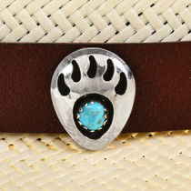 Turquoise Western Hat Band  Rectangular Conchos #2 - The Hattery