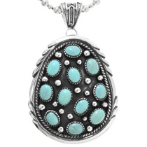 Natural Turquoise Pendant 26228
