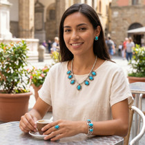 Beautiful Turquoise Necklace 28913