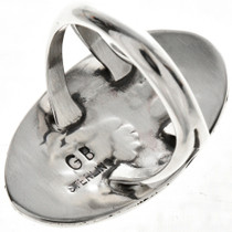 Overlaid Silver Ladies Southwest Ring 28907