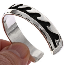 Overlaid Silver Navajo Bracelet 25488