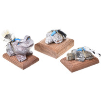 Small Stone Native American Animal Statuette Table Fetishes