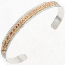 Navajo Gold Bracelet 22859