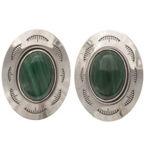 Green Malachite Cuff Links 19613