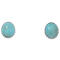 Turquoise Navajo Stud Earrings 28463