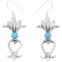 Turquoise Squash Blossom Earrings 30060