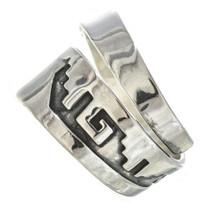 Navajo American Sterling Silver Ring 30106