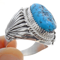  Sterling Silver Navajo Mens Ring 30132