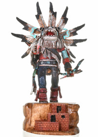 Hopi White Ogre Kachina Doll 30283