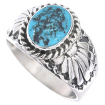 Turquoise Silver Ring 30956