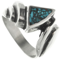 Navajo Turquoise Ring 31212 