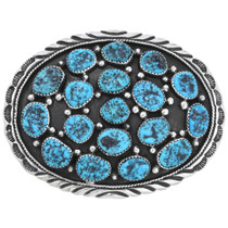 Sleeping Beauty Turquoise Belt Buckle 31263