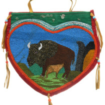 native american beaded purse