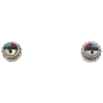 Turquoise Zuni Stud Earrings 32192