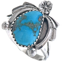 Navajo Turquoise Ladies Ring 33223