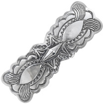 Navajo Sterling Silver Hair Barrette 33243