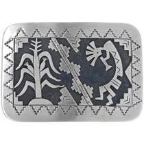 Native American Kokopelli Belt Buckle 33265