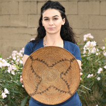 Antique Apache Indian Basket Bowl Early 1900's Collectible