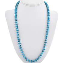 Spiderweb Turquoise Bead Necklace 33332