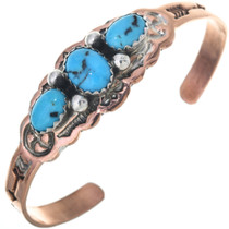 Navajo Turquoise Baby Bracelet 33560