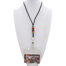 Navajo Made Badge Clip Lanyard 33805
