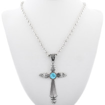 Native American Cross Pendant 33896